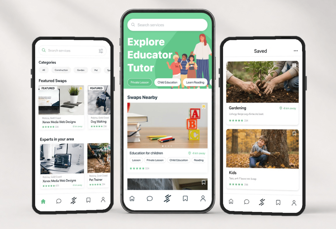 SwapCo — Goods and services swap marketplace